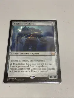 Blightsteel Colossus Double Masters #235/332 MTG Magic the Gathering - Image 1
