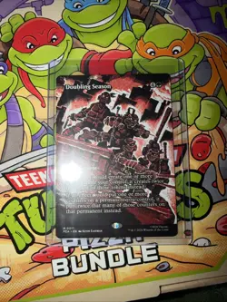 Doubling Season 0011 BORDERLESS Teenage Mutant Ninja Turtles Source Material Reg - Image 1