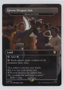 Realms and Relics Box Topper Green Dragon Inn Homeward Path Magic LOTR - Image 1