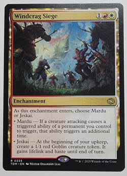 Windcrag Siege - Tarkir: Dragonstorm (TDM) Near Mint MTG - Image 1