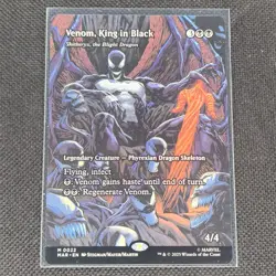 Venom, King In Black - 0022 - M - Borderless - Non-Foil - Spider-Man - NM/M - Image 1