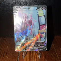 Mewtwo V 72/78 Alternate Full Art Pokemon TCG Pokemon Go 072/078 - Image 1