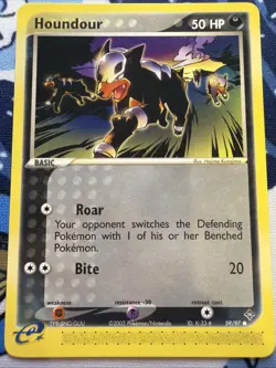 HOUNDOUR 59/97 EX DRAGON POKEMON TCG LP - Image 1