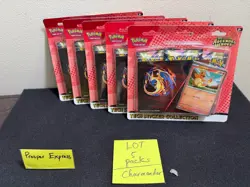 LOT OF 5-Pokemon TCG Ascended Heroes Tech Sticker Collection Charmander-NEW SEAL - Image 2