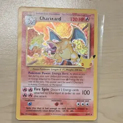 Pokemon Charizard 4/102 Celebrations Holo 25th Anniversary Classic Coll. NM+ - Image 3