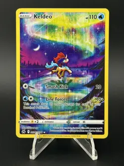 Pokemon Keldeo Ultra Rare Holo Crown Zenith: Galarian Gallery GG07/GG70 NM - Image 1
