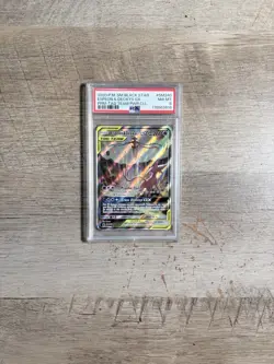 Pokemon Espeon & Deoxys GX SM240 TAG TEAM Black Star Promo Holo PSA Graded - Image 1