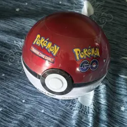 Pokemon TCG Pokemon GO PokeBall Poke Ball Tin 3 Booster Packs NEW A22 - Image 1