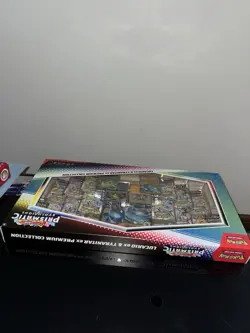 Pokemon TCG: Prismatic Evo Lucario Tyranitar Ex Premium Collection Sealed Box - Image 4