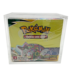Pokemon TCG Sword & Shield Evolving Skies Booster Box SEALED w/Acrylic - Image 1