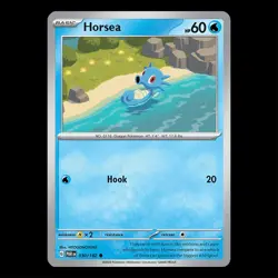Paradox Rift - Horsea 030/182 - TCG Pokemon Card - Image 1