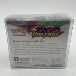 Pokemon TCG Sword & Shield Vivid Voltage Booster Box SEALED - Image 2