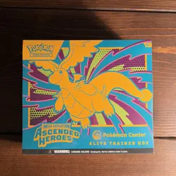 Ascended Heroes Pokemon Center Exclusive Elite Trainer Box ETB Sealed - Image 1