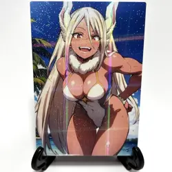 My Hero Academia Mirko Sexy Anime Waifu Girl Doujin Lewd Goddess Story Art Card - Image 1