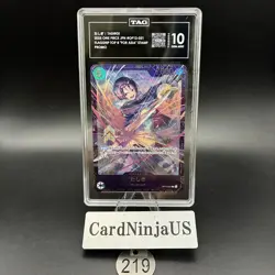 TAG GEM MINT 10 Tashigi ONE PIECE Japanese OP12-031 Championship L Promo 219 - Image 1