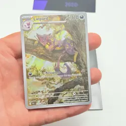 CARTA POKEMON CARD LIEPARD 137/086 - ITA - FUOCO BIANCO - 2025 - NEAR MINT - Image 2