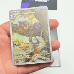 CARTA POKEMON CARD LIEPARD 137/086 - ITA - FUOCO BIANCO - 2025 - NEAR MINT - Image 3