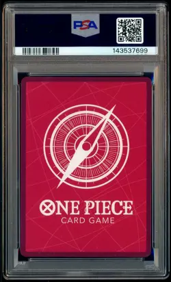 2022 One Piece OP01 EN Alternate Art Errata #003 Monkey D Luffy PSA 10 GEM MINT - Image 3