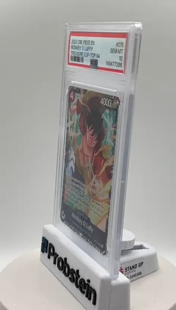 2025 One Piece EN Treasure Cup Top 64 #015 Monkey D Luffy PSA 10 GEM MINT - Image 2