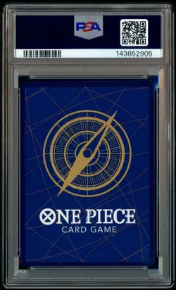 2022 One Piece OP01 EN Manga Alternate Art #120 Shanks PSA 10 GEM MINT - Image 3