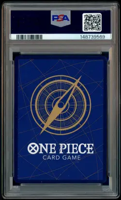 2023 One Piece OP05 EN Manga Alternate Art #074 Eustass Captain Kid PSA 10 - Image 3