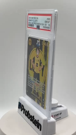 2025 ONE PIECE PROMOS BVB X ONE PIECE MATCH DAY 2025 #003 MONKEY D. LUFFY PSA 10 - Image 2