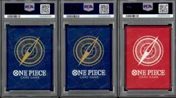 Lot (3) One Piece EN Official Playmat Alternate Art Treasure Rare Luffy PSA 10 - Image 2