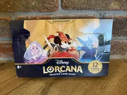 Disney Lorcana The First Chapter Booster Box Factory Sealed-24 Packs - Image 1
