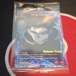 Union Arena Release Event Sung Jinwoo Promotional Sealed Pack English - Image 2