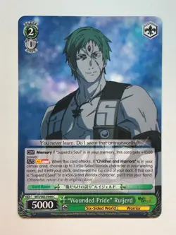 Weiss Mushoku Tensei Jobless Reincarnation "Wounded Pride" Ruijerd C NM/M - Image 1