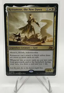 Ketramose, the New Dawn DFT Aetherdrift MTG #209 MYTHIC non-foil - Image 1