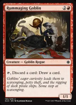 Rummaging Goblin - Near Mint MTG Ixalan - Image 1