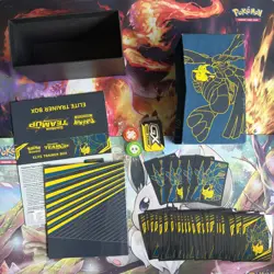Pokemon Sun & Moon Team Up Pikachu 2019 ETB w/ Dividers & Sleeves *EMPTY* - Image 2