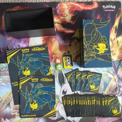 Pokemon Sun & Moon Team Up Pikachu 2019 ETB w/ Dividers & Sleeves *EMPTY* - Image 3