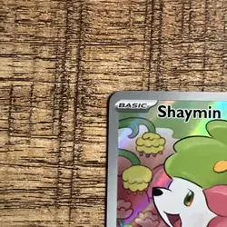Pokemon Shaymin Illustration Rare SV10: Destined Rivals 185/182 MINT - Image 2