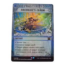 Archmage's Charm 8 Foil Rare MTG 24 Outlaws of Thunder Junction: Breaking News - Image 1