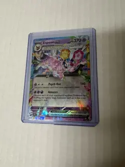 Pokemon TCG Espeon ex Sv: Prismatic Evolutions Holo Double Rare 034/131 EX - Image 2