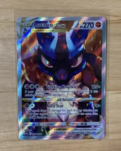 Lucario VSTAR SWSH291 - Pokemon TCG - Sword & Shield Black Star Promo - Holo - Image 2