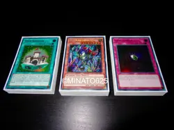 Yugioh Complete Toon Deck! Black Luster Soldier Kingdom Red-Eyes Bookmark Table - Image 1