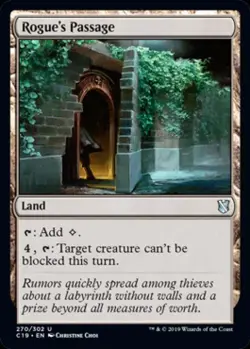 Rogue's Passage - Light Play MTG Commander 2019 - Image 1
