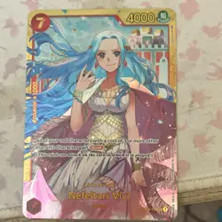Bandai One Piece CCG Nefeltari Vivi OP04-118 Kingdoms of Intrigue Foil Rush 4000 - Image 1