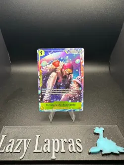 O.P. TCG Donquixote Rosinante OP12-108 TR - NM - Azure Sea's Seven-Read Descrip. - Image 1