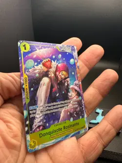 O.P. TCG Donquixote Rosinante OP12-108 TR - NM - Azure Sea's Seven-Read Descrip. - Image 3