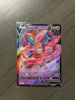Pokemon NM Holo Deoxys V - SWSH266 Promo SWSH: Sword & Shield Promo Cards - Image 1