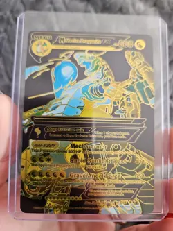 Mecha Dragonite EX Black Foil Fan Art Collector Pokemon Card 005/015 Mecha Armor - Image 1