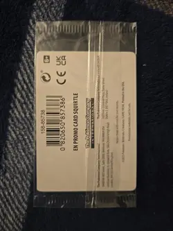 Pokemon Center Stamped Reverse Holo Squirtle Promo Card 007/165 - Image 3