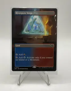 MTG: Riverpyre Verge (Borderless) Aetherdrift Regular #372 Non-foil - Image 1