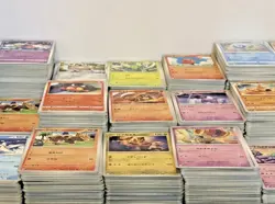 1000 Japanese Pokemon TCG Cards UNSEARCHED Bulk Lot (C/UC/RARES/HOLOS) - Image 1