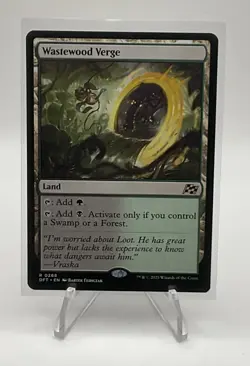 MTG: Wastewood Verge - DFT #268 Rare -Aetherdrift Single Non-foil - Image 1
