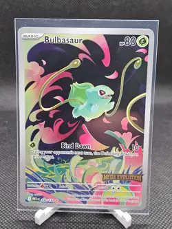 Bulbasaur - (Mega Evolution Stamped) 133/132 Miscellaneous Cards & Products Holo - Image 1